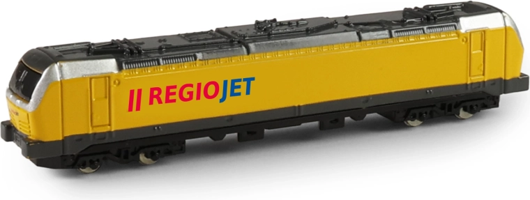 Metāla lokomotīve REGIOJET 16 cm