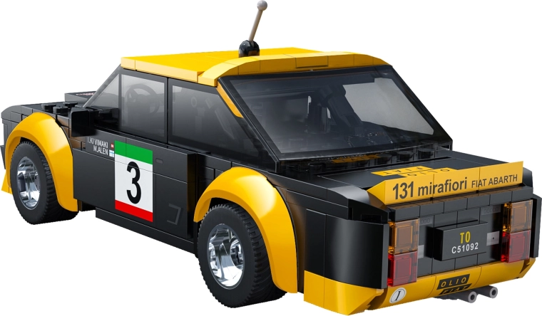 Detailed racing appearance