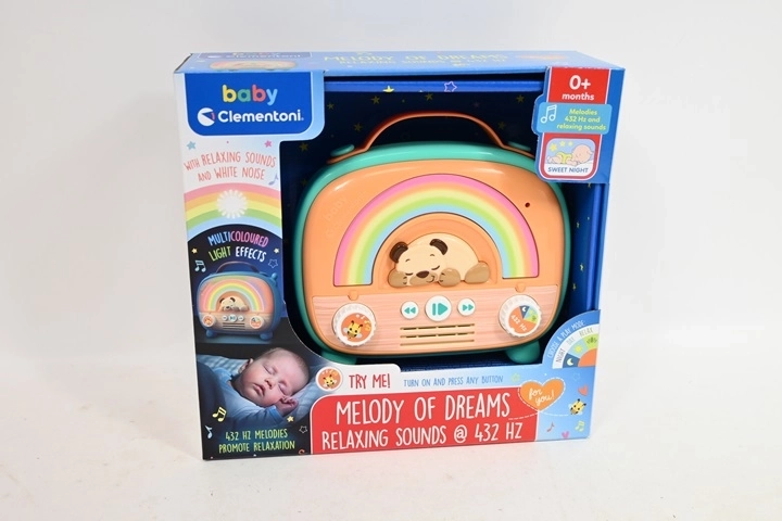 Clementoni Cle Baby kids’ radio and lullaby “Melodies for Sleep” - 1 piece