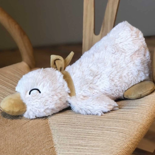 PETÚ PETÚ plush friend Delilah teddy bear duck off white