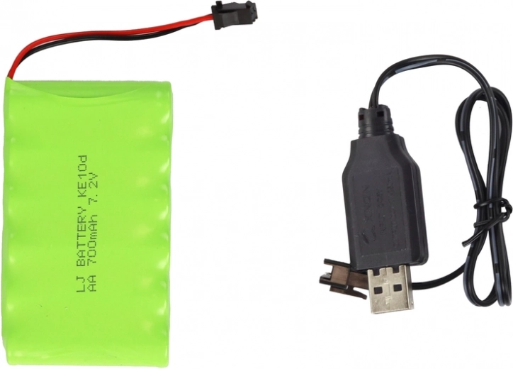 Ilga darbība ar akumulatoriem un USB uzlādi