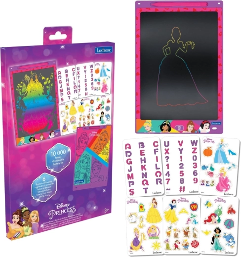 LCD zīmēšanas planšete DISNEY Princeses no Lexibook