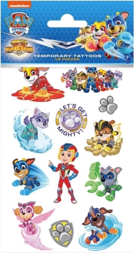 Pagaidu tetovējumi PAW PATROL bērniem