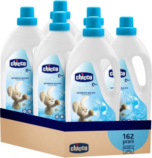 Chicco baby laundry gel Sensitive 1.5 l – value pack 6×