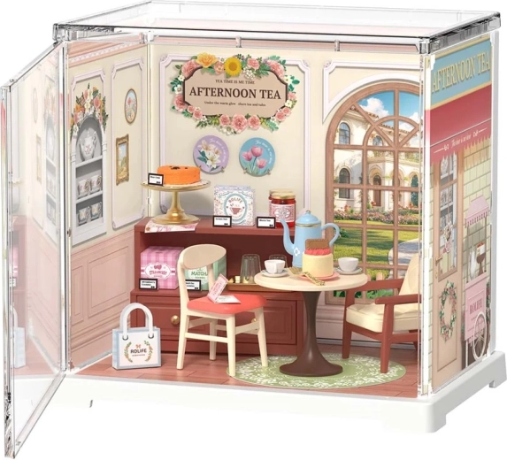 RoboTime 3D wooden puzzle mini Honey Tea Room
