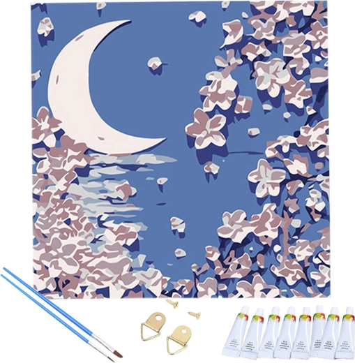 Viss vienā kastītē: audekls, krāsas un otas