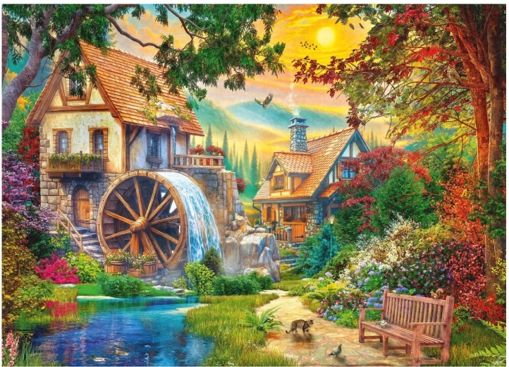 DINO Puzzle Picturesque Mill 3000 Pieces