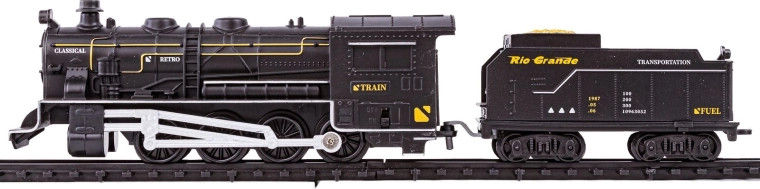 Locomotive with detailed design