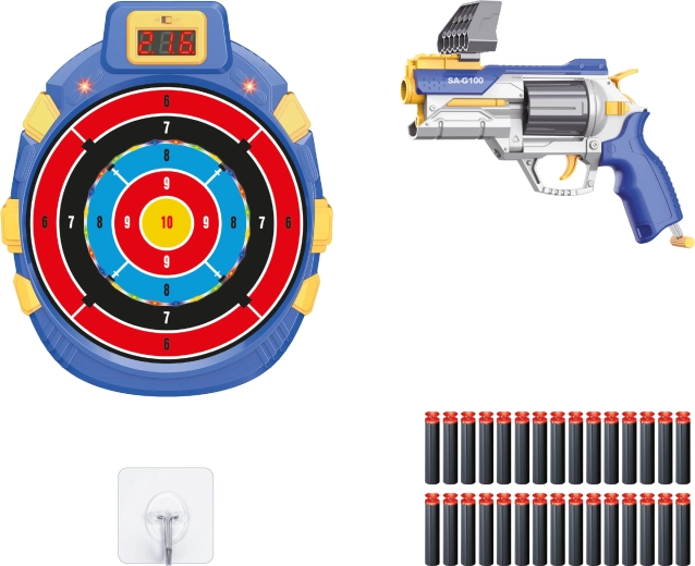 Foam Dart Gun with Digital Target
