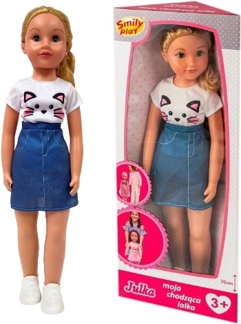 Staigājošā lelle SmilyPlay Julka 70 cm