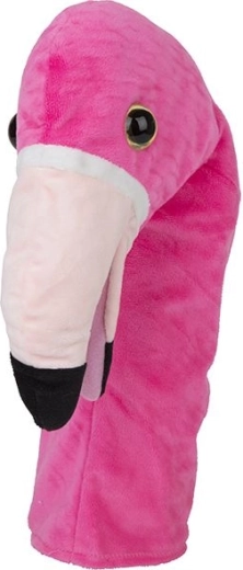 Plīša rokas lelle – flamingo Nature Planet