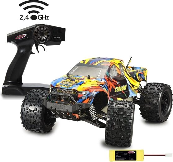Jamara Crossmo monster truck 4WD 1:10 ar NiMH akumulatoru