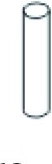 JAMARA tapa 2,5 × 11,8 mm – 10 gab.