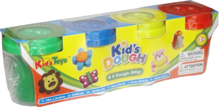 Plastilīns – komplekts 4 krāsās