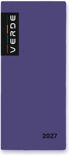 Mēneša plānotājs PVC apvalkā Violet 2027