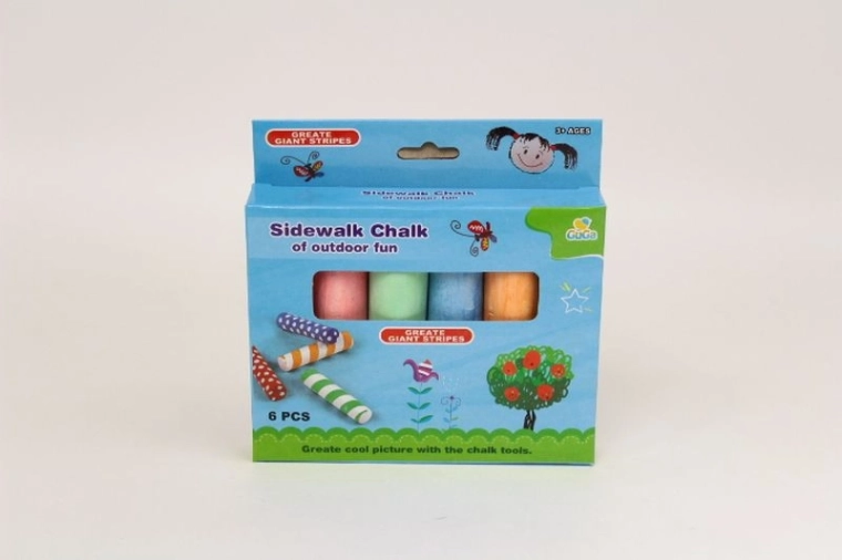 Sidewalk Chalk – Set of 6 pcs