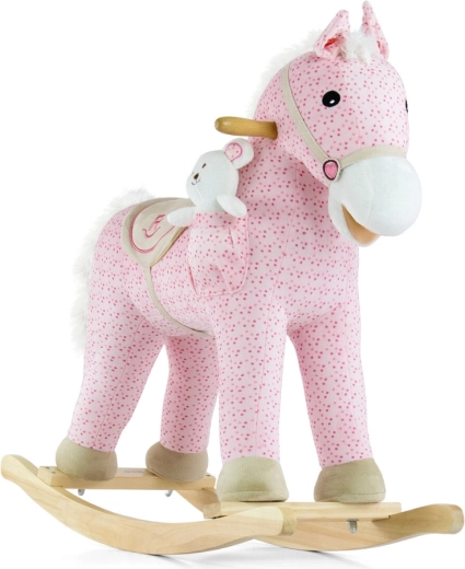 Milly Mally rocking horse Pony pink