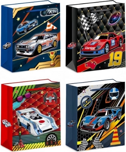 Medium Gift Bag with Car Design