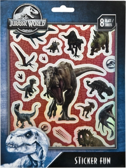 Jurassic World uzlīmju komplekts