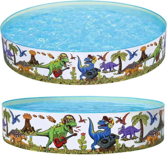Dārza baseins ar dinozauriem 244 × 46 cm Bestway