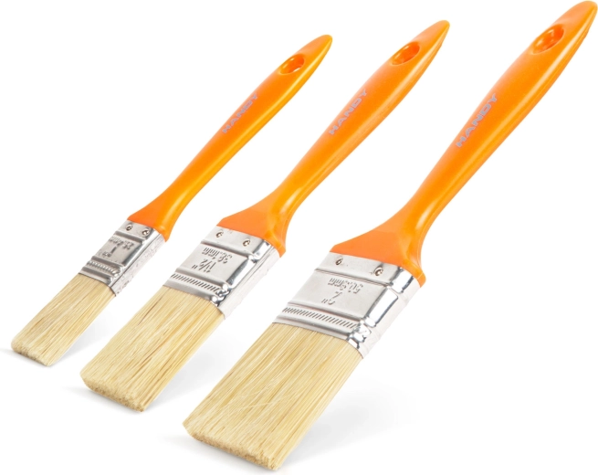 Plakano krāsošanas otu komplekts, 3 gab.