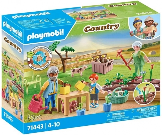 Playmobil Country dārza komplekts pie vectētiņa