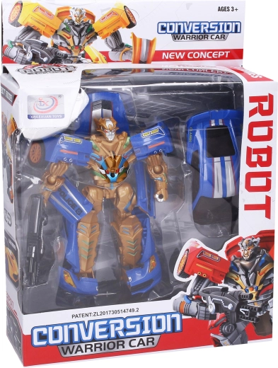 Warrior Robot with Light and Sound Effects 21 cm - 1 piece