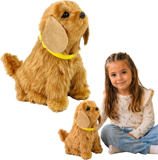 Interactive Plush Cocker Spaniel Dog Barks and Wags Its Tail
