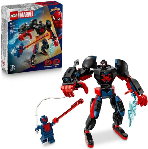 Robot Miles Morales vs. Spider‑Man 2099 – LEGO Marvel building set