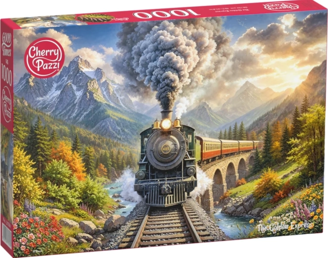 Cherry Pazzi Golden Express Puzzle, 1000 Pieces