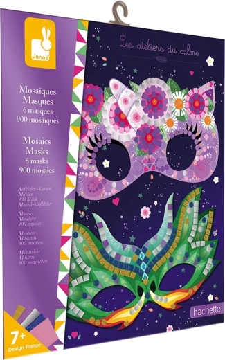 Janod radošā komplekts Atelier Mini maskas