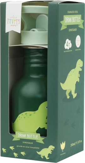 A Little Lovely Company nerūsējošā tērauda dzeramā pudele dinozaurs 350 ml