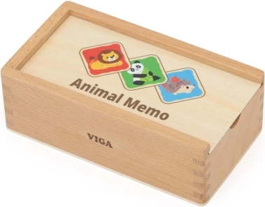 Koka atmiņas spēle ar dzīvniekiem