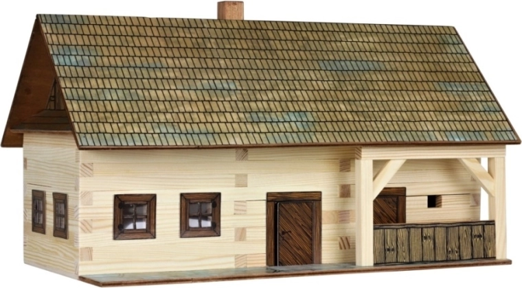 Walachia Wooden Glue-Together Building Kit Farmstead