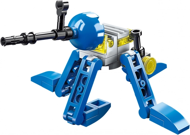 Qman būvkomplekts robots pompom 3 vienā