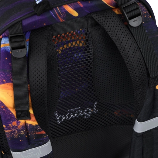 Comfortable to wear thanks to the anatomical back panel