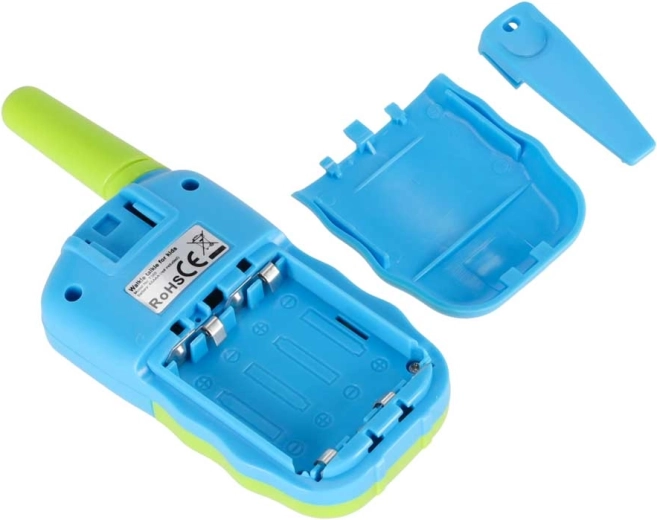 Powered by replaceable batteries