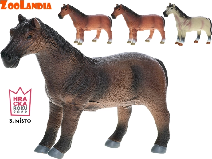 Zoolandia Horse – realistic plastic figurine 26 cm