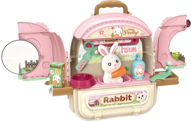 A corner for caring for the bunny