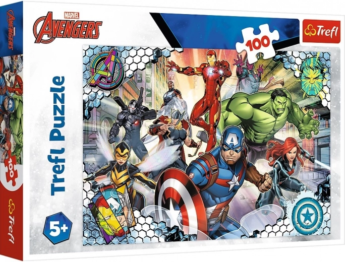 Puzle 100 gab. – slavenie Avengers DISNEY MARVEL