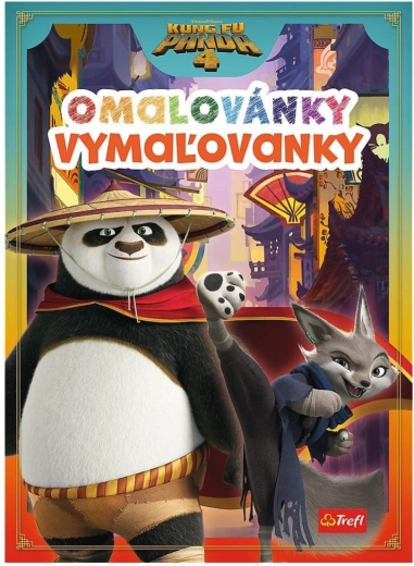 Krāsojamā grāmata KUNG FU PANDA 20 × 27,5 cm