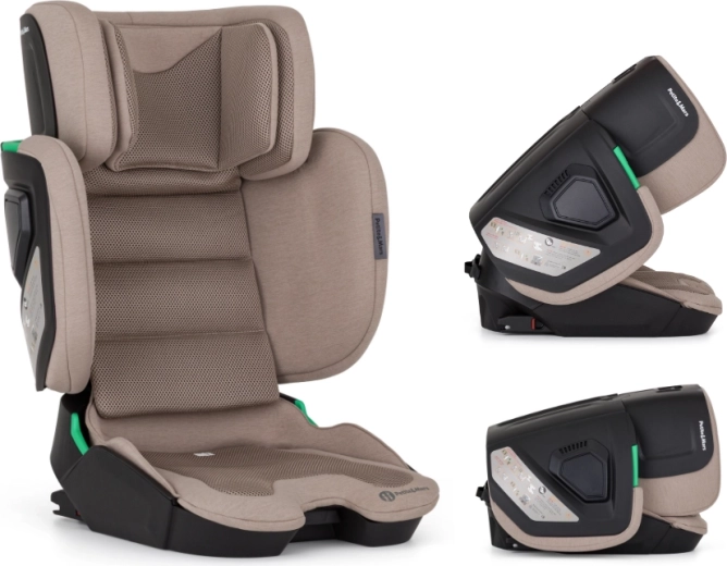 Petite&Mars autokrēsliņš Flex Pro i-Size Tan Brown Air 100–150 cm (15–36 kg)