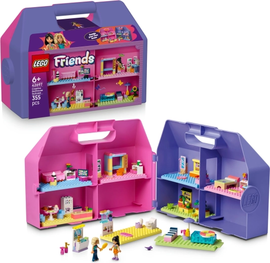 LEGO Friends radošais koferis ar leļļu mājiņu