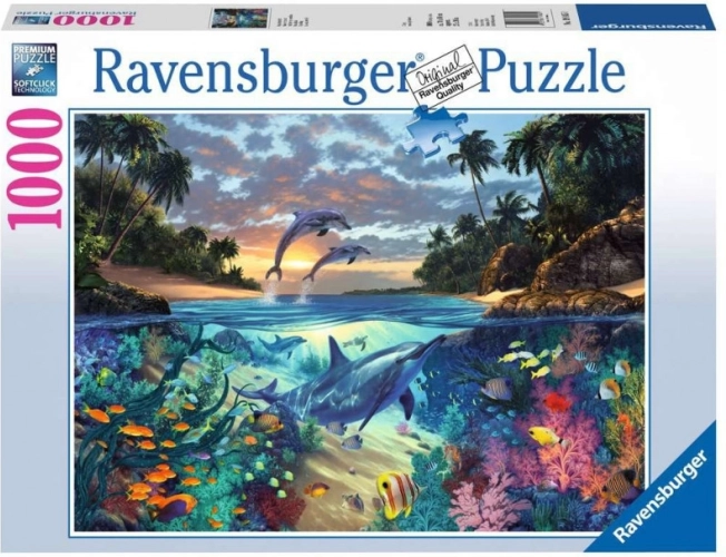 Puzle Ravensburger Koraļļu līcis, 1000 gabali