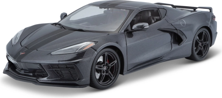 Maisto Chevrolet Corvette Stingray 2020 pelēka 1:18