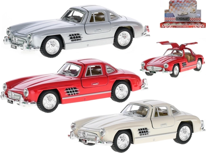 Metāla automašīnas modelis Mercedes‑Benz 300 SL 1954 1:36 Kinsmart