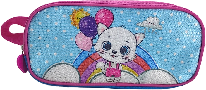 Penālis Kaķenīte ar baloniem 23 cm