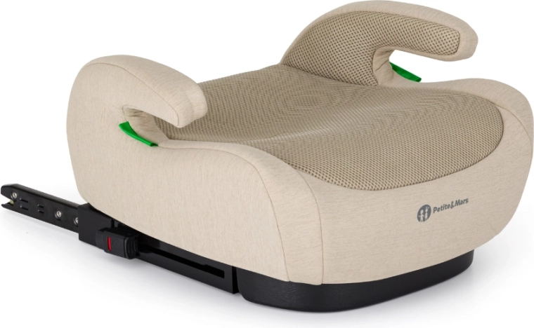 Petite&Mars paliktnis Optimus Pro i-Size air sage beige 125–150 cm