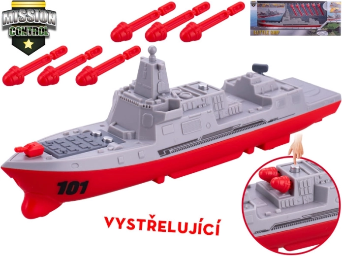 Mission Control Destroyer – inertia-driven warship with 24 cm missiles
