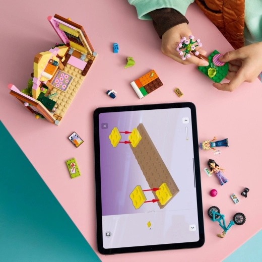 Digitālā instrukcija LEGO Builder lietotnē